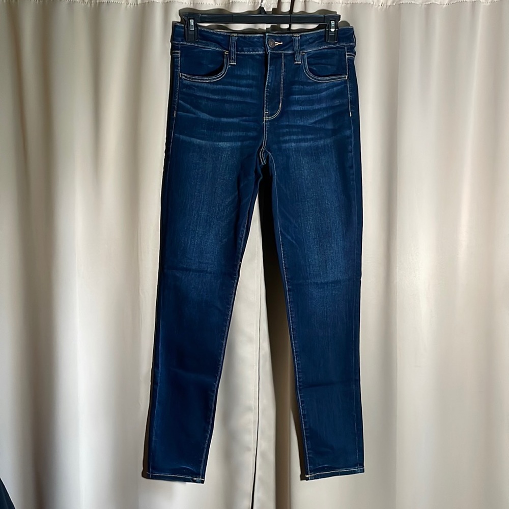 AE Dark Wash Jegging